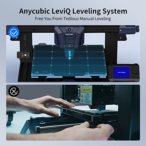 Anycubic 3D Printer Kobra Neo, Auto Leveling 3D Printers Pre-Installed with High Precision Printing and Easy Model Removal Perfect for Beginners Print Size 8.7x8.7x9.84 inch