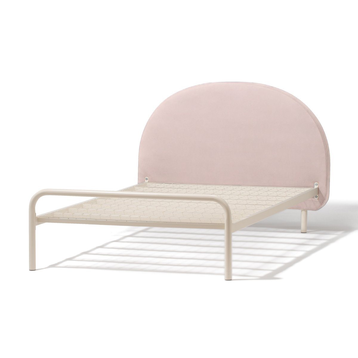 Minuit Bed Semi Double Pink (W1320×D2090×H980)
